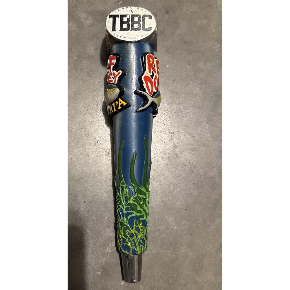 Tampa Bay Brewing Co REEF DONKEY APA Beer Tap Handle